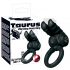 You2Toys - Taurus dubbele vibrerende penisring (zwart)