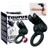 You2Toys - Taurus dubbele vibrerende penisring (zwart)