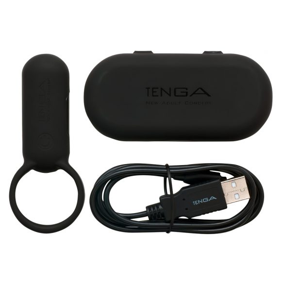 TENGA Smart Vibe Vibrerende Penisring (zwart)