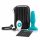 b-Vibe - draaispeeltjes, oplaadbare anaal vibrator (turquoise)