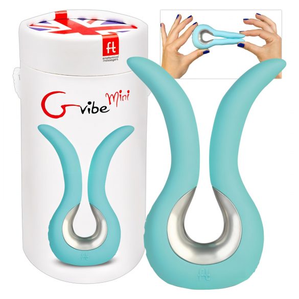 G-vibe Mini - Oplaadbare siliconen vibrator (mint)