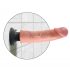 King Cock 9 zuignap dildo (23 cm) - natuurlijk