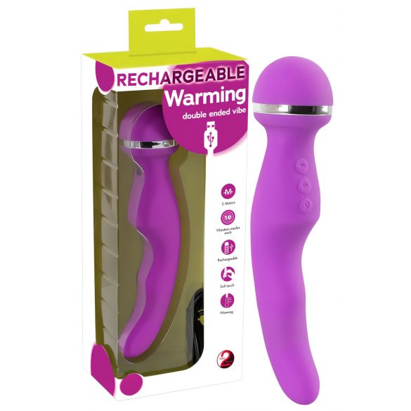 You2Toys - Verwarmende oplaadbare vibrator massager (roze)