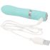 Pillow Talk Flirty - oplaadbare staafvibrator (turkoois)