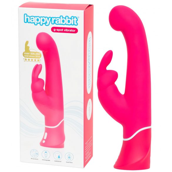 Happyrabbit G-spot - waterdichte clitoris vibrator (roze)