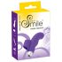 SMILE Finger - golvend siliconen vinger vibrator (paars)