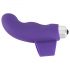 SMILE Finger - golvend siliconen vinger vibrator (paars)