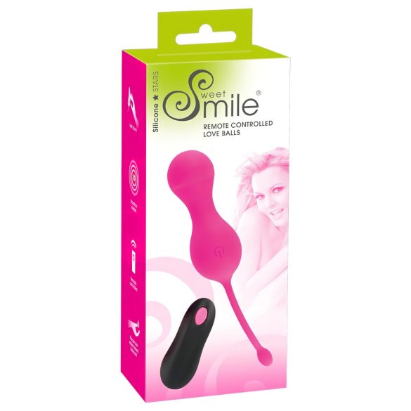 SMILE Love Balls - Oplaadbaar vibrerend ei (roze)