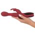 You2Toys - Roterende G-punt vibrator met warmte (rood)