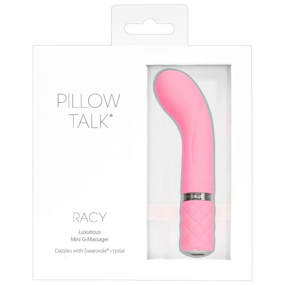 Pillow Talk Racy - slanke G-spot vibrator met accu (roze)