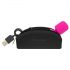 PalmPower Pocket Wand - mini vibrator massager (roze-zwart)