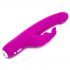 Happyrabbit Realistic Slim - oplaadbare clitorisvibrator (paars)