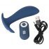 You2Toys - Oplaadbare Anale Vibrator met Afstandsbediening (blauw)