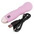 Cuties Mini Roos - oplaadbare golvend vibrator (roze)