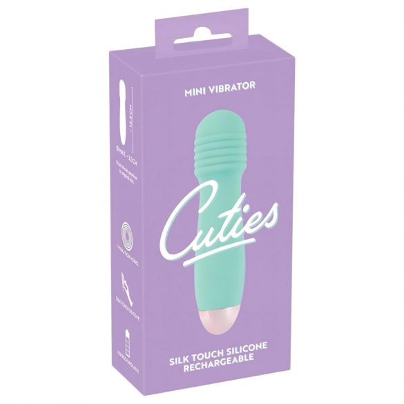 Cuties Mini Wand - oplaadbare mini vibrator (groen)