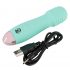 Cuties Mini Wand - oplaadbare mini vibrator (groen)