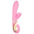 G-Vibe GRabbit - oplaadbare G-punt vibrator met 3 motoren (roze)