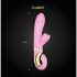 G-Vibe GRabbit - oplaadbare G-punt vibrator met 3 motoren (roze)