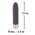 You2Toys Elegante Diamant - oplaadbare paarse vibrator