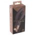 Elegant Dubbel - Oplaadbare, luxe vibrator met clitorisstimulatie (donkerpaars)