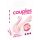 Couples Choice - duo vibrator voor koppels (lichtroze)