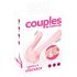 Couples Choice - duo vibrator voor koppels (lichtroze)