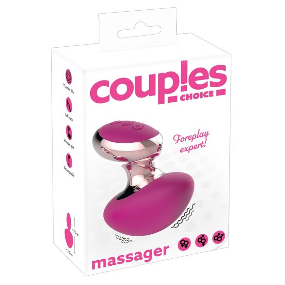 Koppels Keuze - oplaadbare mini-massage vibrator (roze)