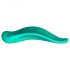 ROMP Wave - oplaadbare, waterdichte clitorisvibrator (groen)