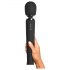 Le Wand Petite - exclusieve zwarte massagevibrator, oplaadbaar!