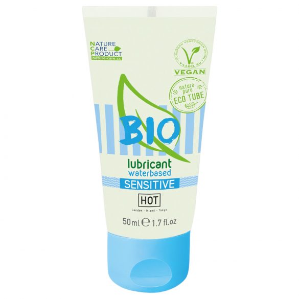 HOT Bio Sensitive - Vegan Glijmiddel op Waterbasis (50ml)