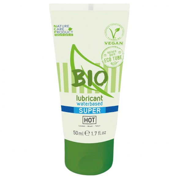 HOT Bio Super - Vegan glijmiddel op waterbasis (50ml)