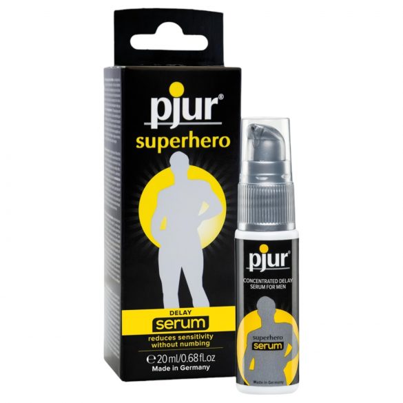 pjur Superhero - geconcentreerd vertraagserum (20ml)