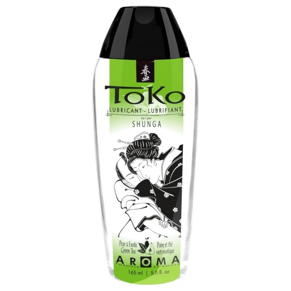 Shunga Toko - waterbasis glijmiddel - peer & groene thee (165 ml)