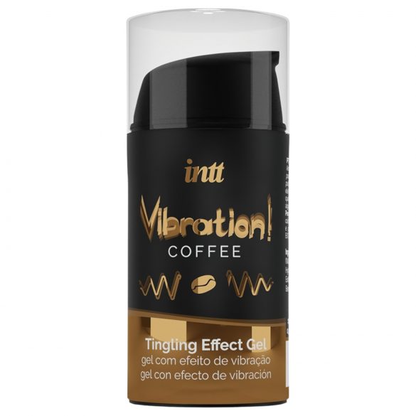 Intt Vibration! - vloeibare vibrator - koffie (15ml)