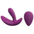 Cotoxo Saddle - Oplaadbare, afstandsbediende prosta vibrator (violet)