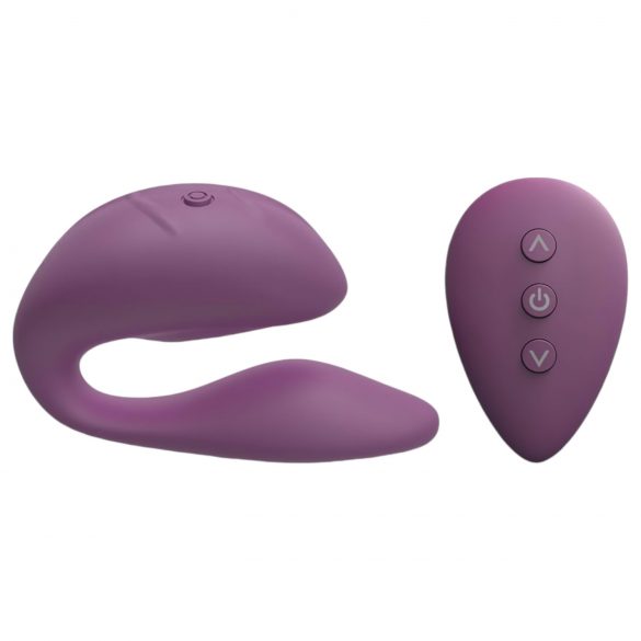 Cotoxo Cupid 2 - Draadloze Paarvibrator met Afstandsbediening (Paars)