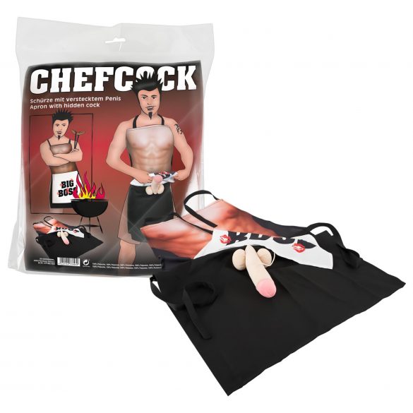 CHEFCOCK - Big Boss grappige schort