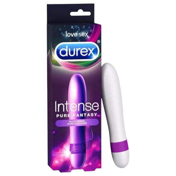 Durex Intense Pure Fantasy - witte staafvibrator