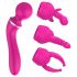 Lonely - 2in1 roze massagestick en G-spot vibrator