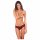 Rene Rofe - Elegante kanten slip (rood-zwart) - M/L