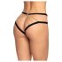 Mapalé - Zwarte kettingstring met print - M/L