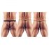 Svenjoyment - heren tanga set - zwart (3-delig) S-L