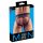 Svenjoyment - open jock slip (zwart-rood) - M