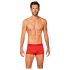 Obsessive - Transparante zijshort (rood)