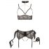 Cottelli Bondage - kanten lingerie set (5-delig)