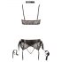 Cottelli Bondage - kanten lingerie set (5-delig)