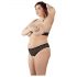 Cottelli Plus Size - Parel Bh-set (zwart)