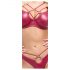 Cottelli Party - Glanzend Beha Set (Rood) - 80B/M