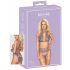 Kusbaar - kanten lingerie set (paars) - L/XL