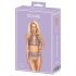 Kusbaar - kanten lingerie set (paars) - L/XL